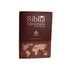 Bíblia Missionária de Estudo | Letra Normal | ARA | Capa Vinho nobre