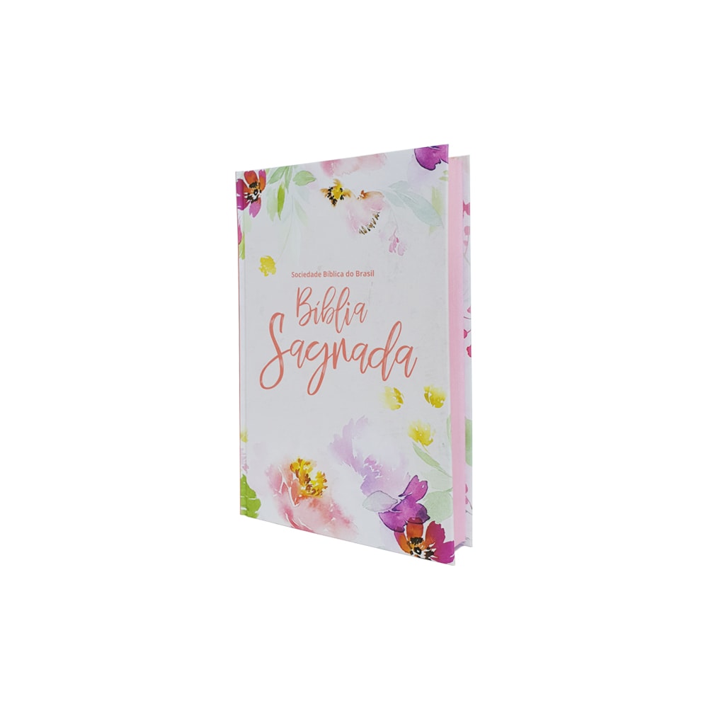 Bíblia Floral | NAA | Letra Normal | Capa Dura