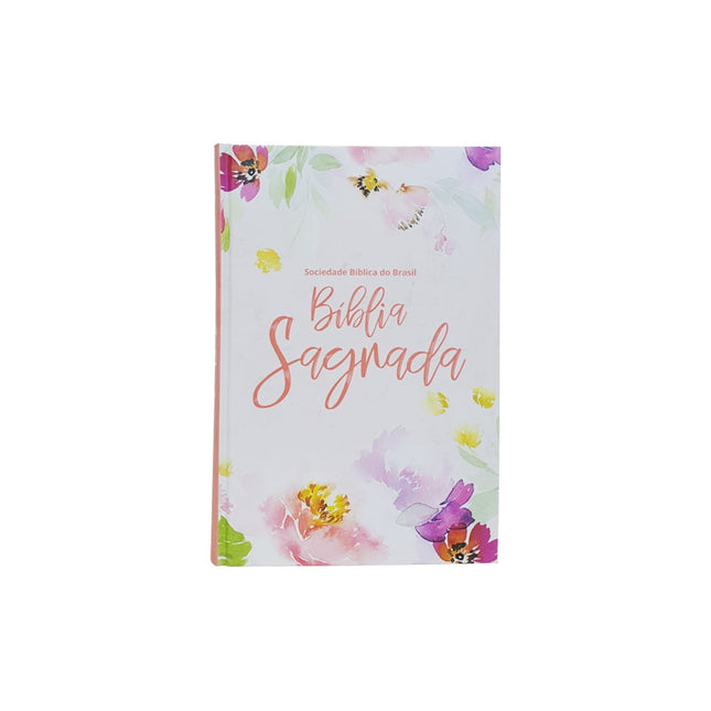 Bíblia Floral | NAA | Letra Normal | Capa Dura