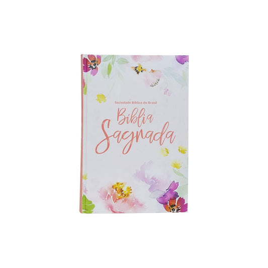 Bíblia Floral | NAA | Letra Normal | Capa Dura