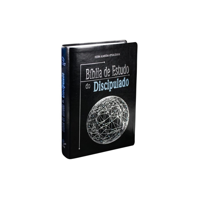 Bíblia de Estudo do Discipulado | NAA | Capa Flexível Preta