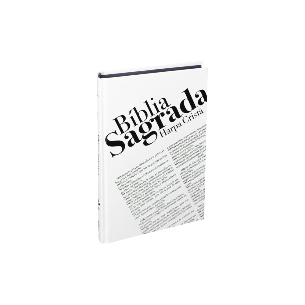 Bíblia Sagrada Texto | ARC | Harpa Cristã | Capa Dura