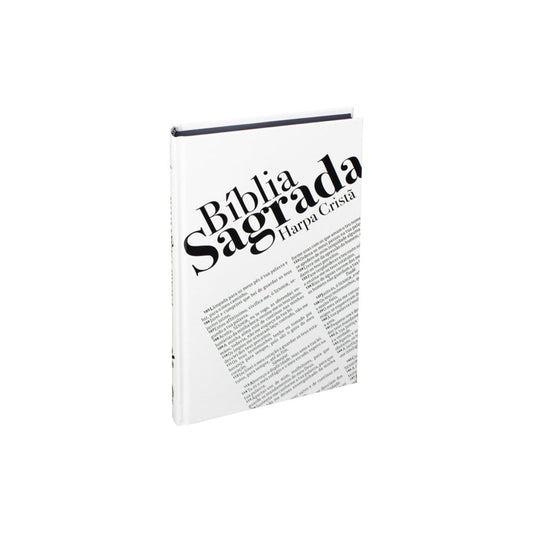 Bíblia Sagrada Texto | ARC | Harpa Cristã | Capa Dura