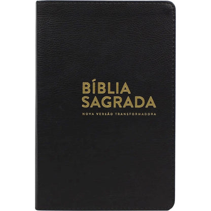Bíblia Sagrada | NVT Letra Normal | Preta / Luxo