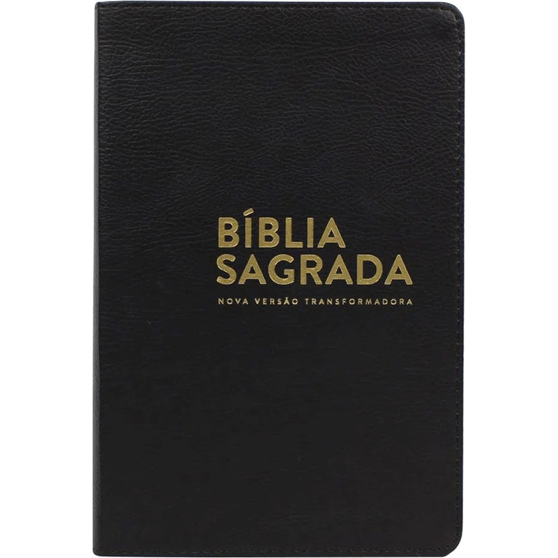 Bíblia Sagrada | NVT Letra Normal | Preta / Luxo