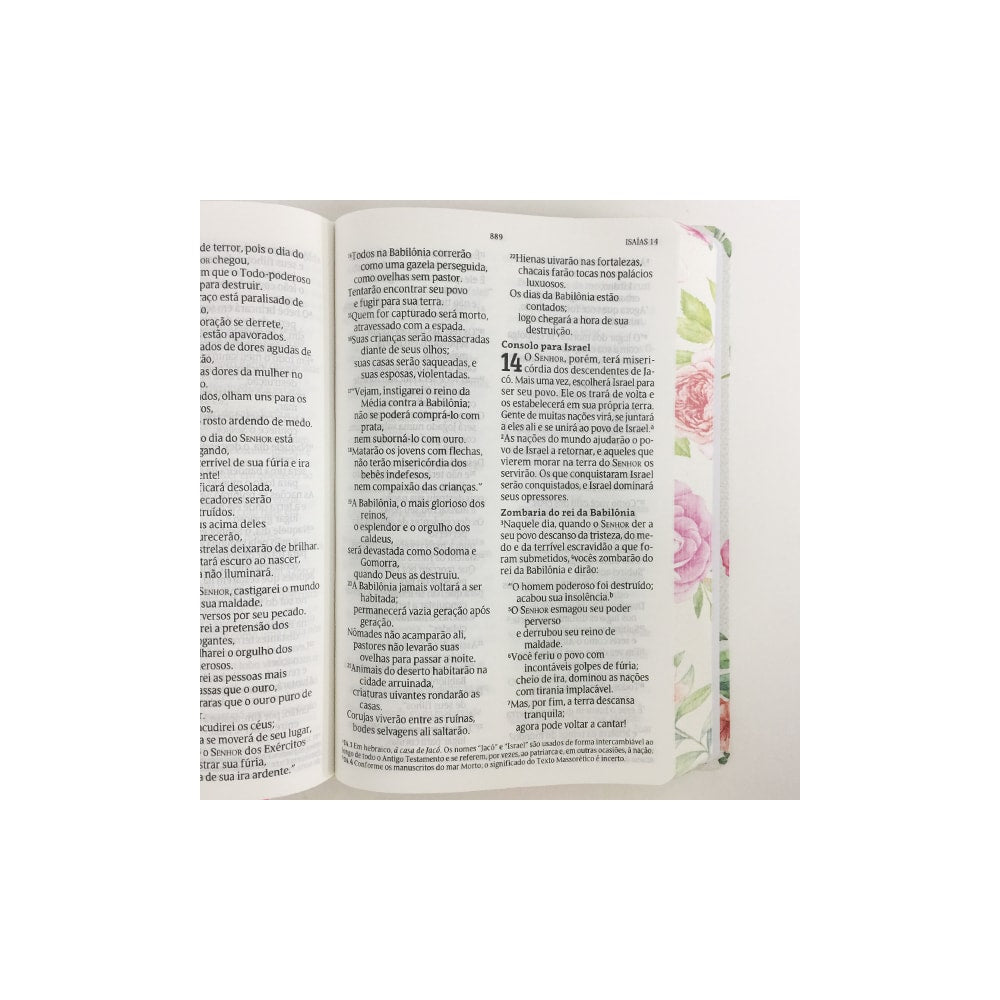 Bíblia Sagrada | NVT Letra Grande | Floral
