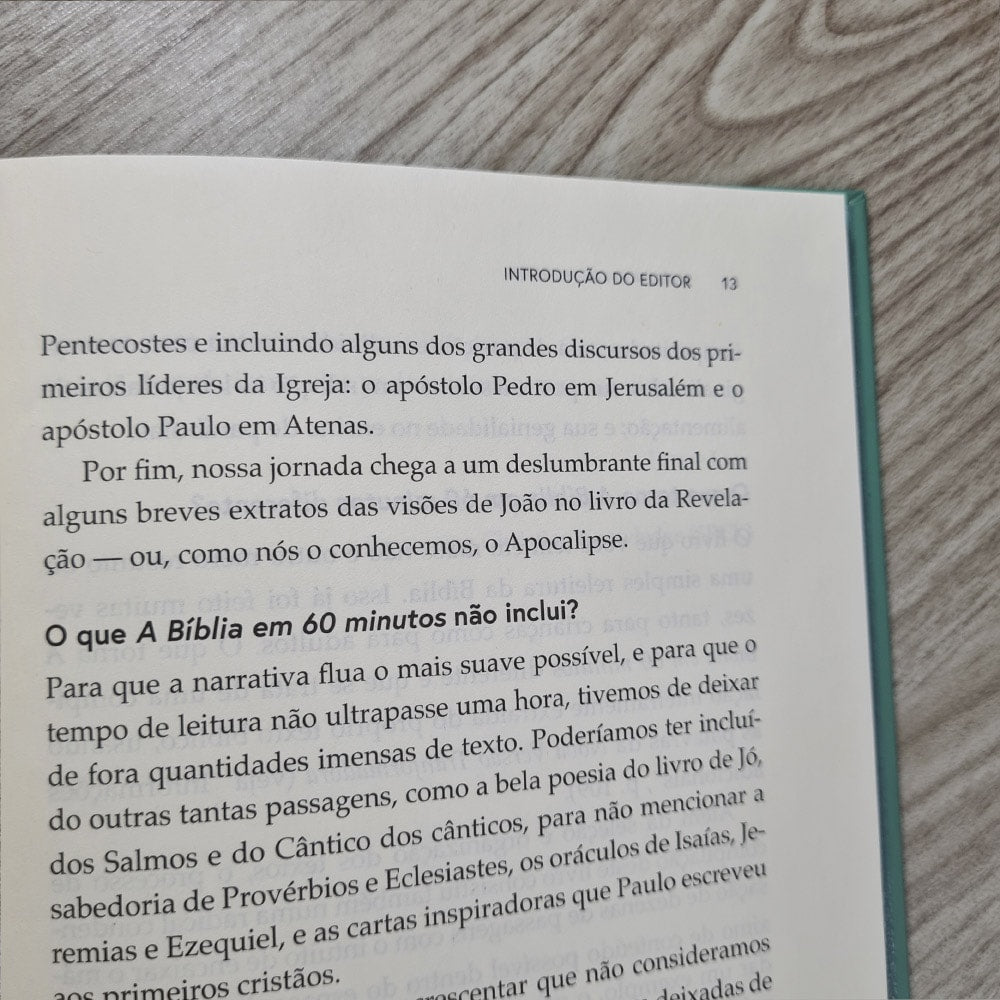 A Bíblia Em 60 Minutos | Mundo Cristão
