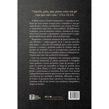 Prevenção Contra a Queda Pastoral | James Guthrie e James Durham
