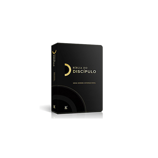 Bíblia do Discípulo | NVI Letra Normal | Luxo Preta