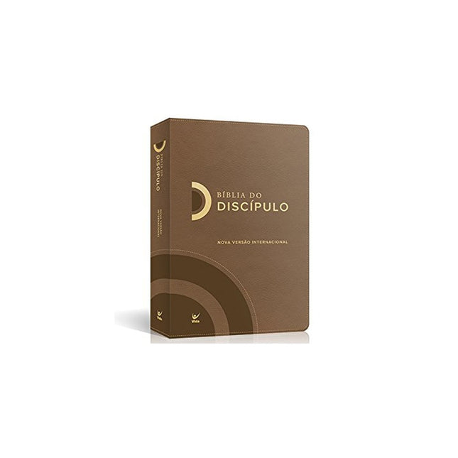 Bíblia do Discipulo | NVI Letra Normal | Luxo Marrom