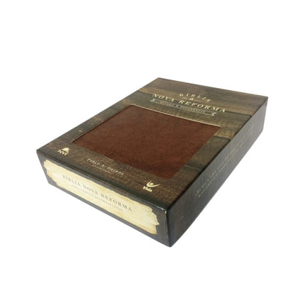 Bíblia Nova Reforma | NVI | Letra Normal | Capa Couro Ecológico