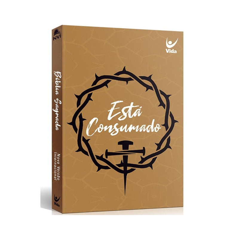 Bíblia NVI | Está Consumado | Capa Brochura