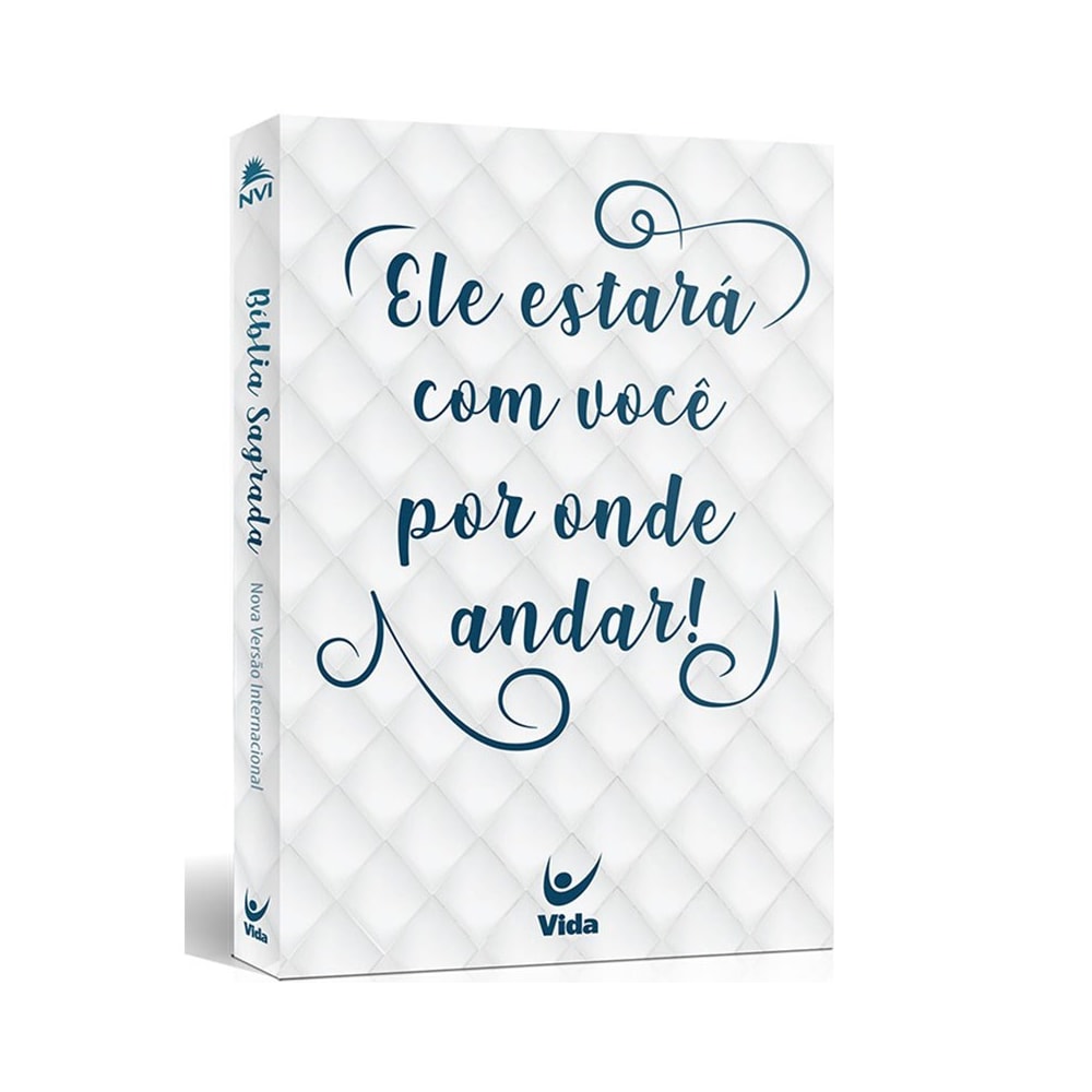 Bíblia NVI | Ele Estará Com Você | Capa Brochura