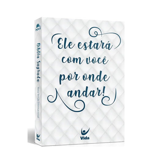 Bíblia NVI | Ele Estará Com Você | Capa Brochura