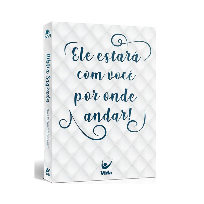 Bíblia NVI | Ele Estará Com Você | Capa Brochura