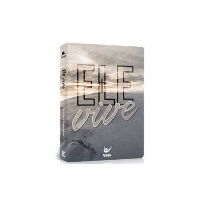 Bíblia NVI | Ele Vive | Capa Semi-luxo Flexível