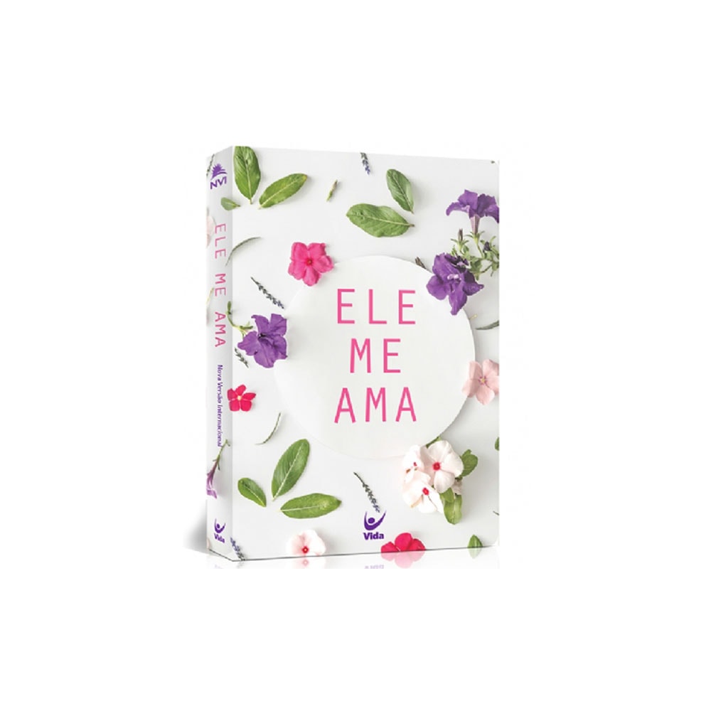 Bíblia NVI | Ele Me Ama | Capa Semi-luxo Flexível