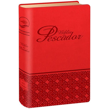 Bíblia do Pescador | Letra Grande | NVI | Capa Vermelha