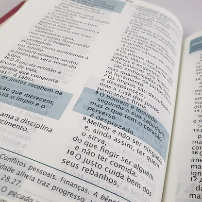 Bíblia do Pescador | Letra Grande | NVI | Capa Vermelha