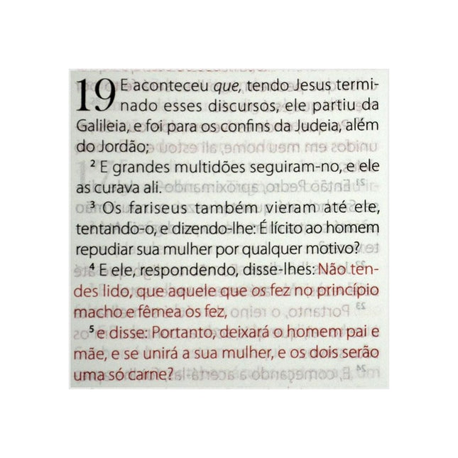 Bíblia King James Fiel 1611 | BKJ | Letra Normal | Luxo Marrom Concordância e Pilcrows