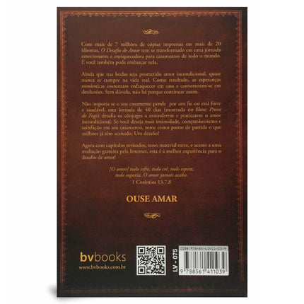 O Desafio de Amar | Stephen Kendrick e Alex Kendrick