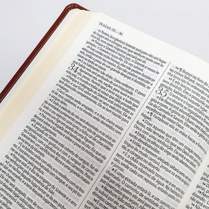 Bíblia King James 1611 | Fiel | Ultrafina Marrom