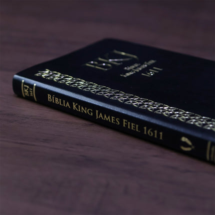 Bíblia King James 1611 | Fiel | Ultrafina Preto