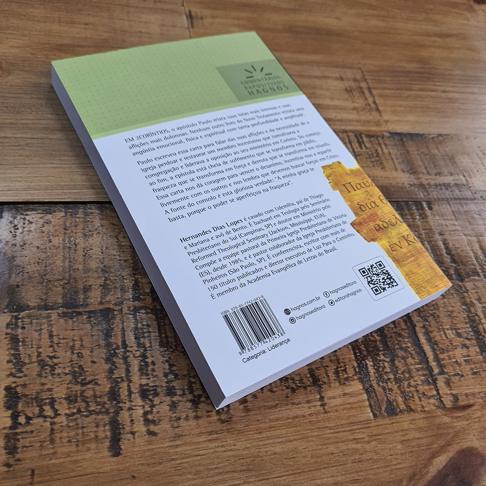 2 Coríntios | Comentários Expositivo | Hernandes Dias Lopes