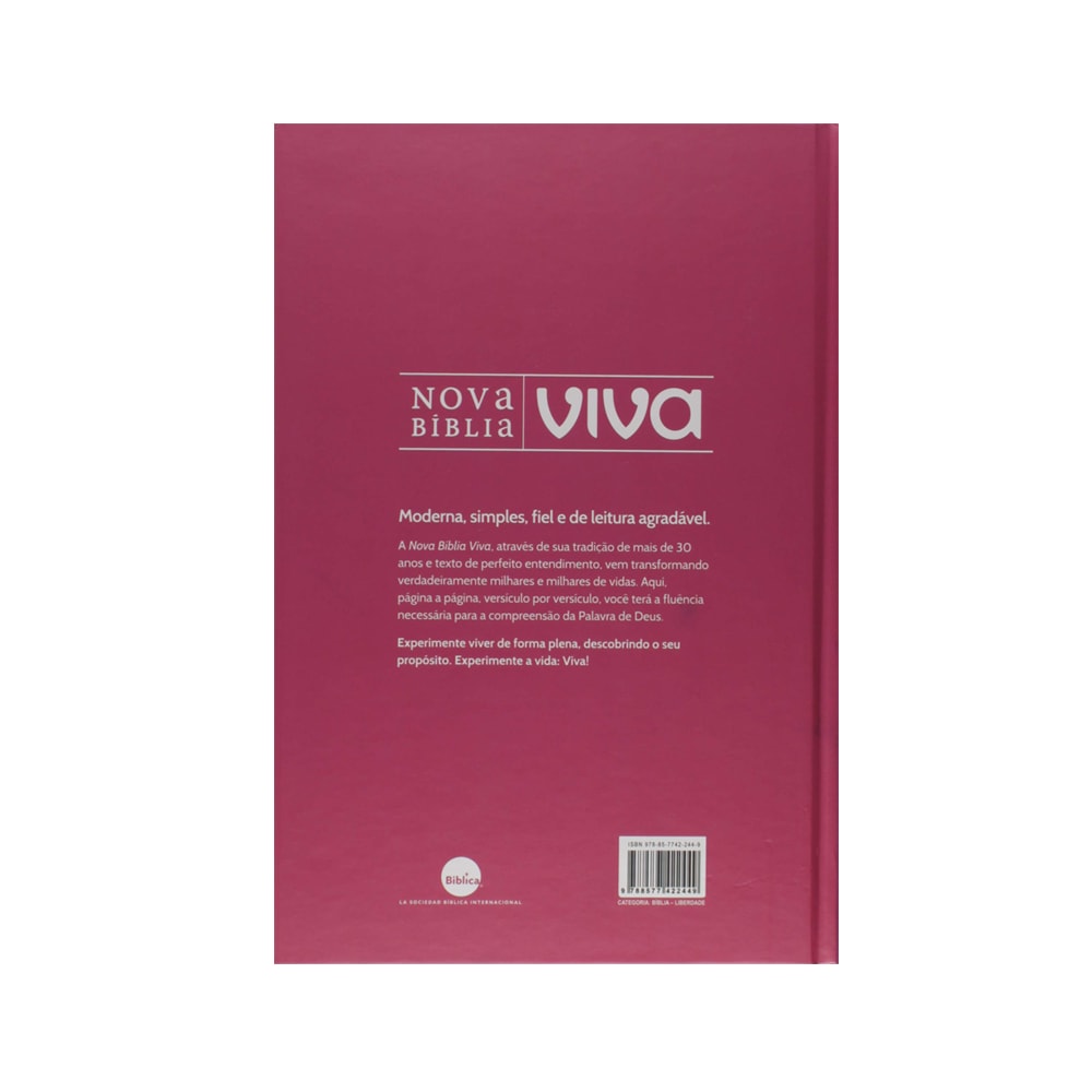 Nova Bíblia Viva | NBV Letra Grande | Liberdade
