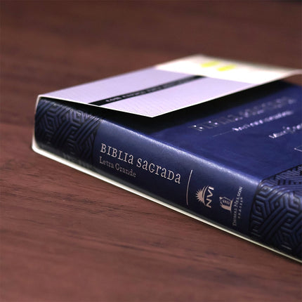 Bíblia Sagrada - Leitura Perfeita | Letra Grande | NVI | Espaço para anotações - Azul