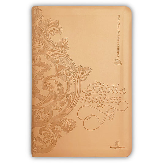 Bíblia da Mulher de Fé | NVI | Capa Dourada