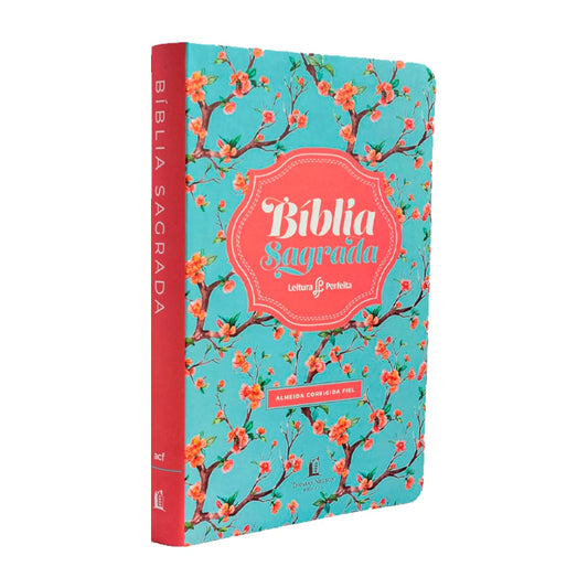 Bíblia Sagrada | Leitura Perfeita | ACF | Luxo | Floral