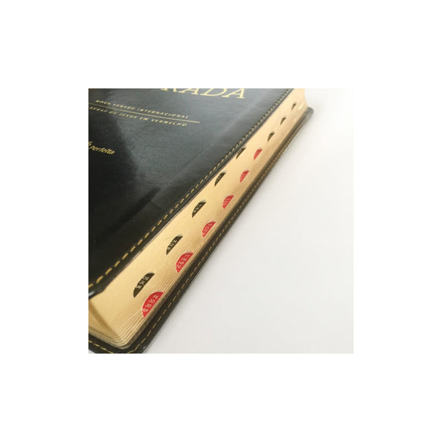 Bíblia Sagrada NVI | Leitura Perfeita | Luxo Preta C/ Índice