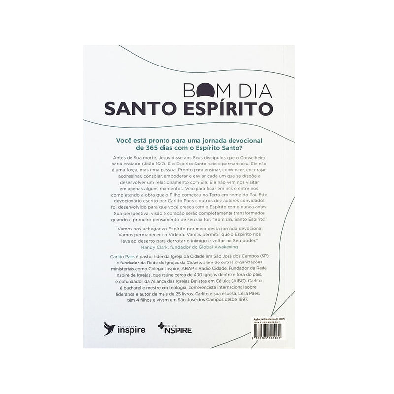 Devocional | Bom dia Santo Espirito | Carlito Paes
