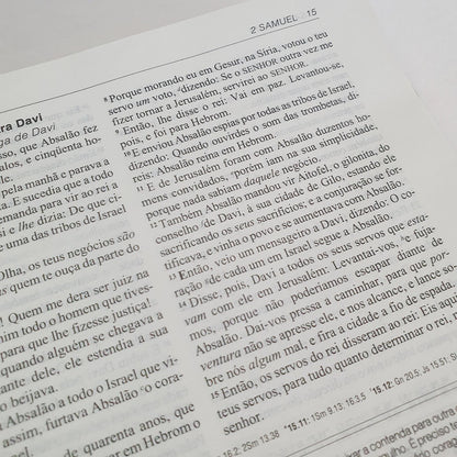 Bíblia de Estudo Aplicação Pessoal Grande | Letra Normal ARC | Vinho e Dourado