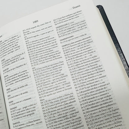 Bíblia de Estudo Palavras Chave | Letra Normal | ARC | Marrom