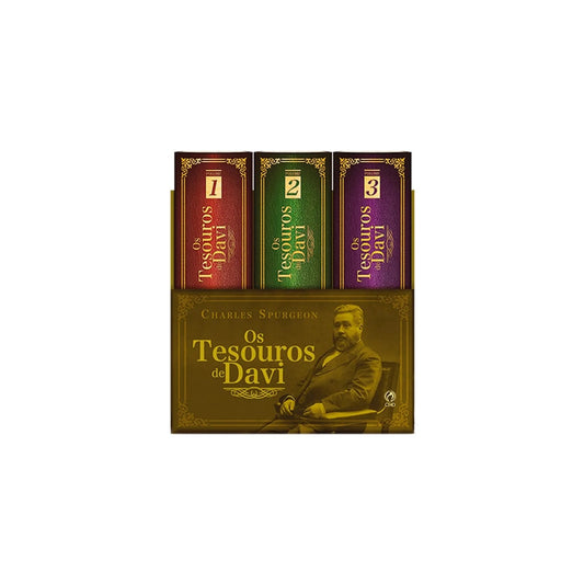 Box de Livros | Tesouros de Davi | Charles Spurgeon