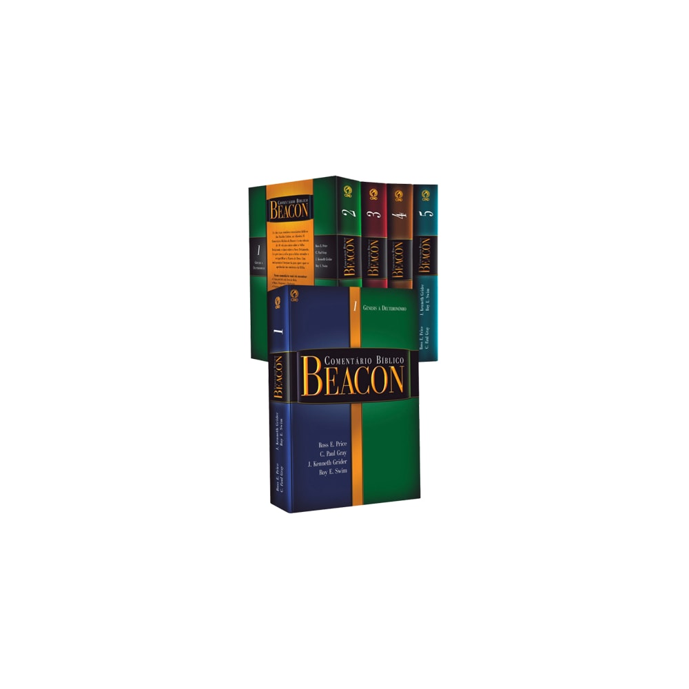 Box Comentário Bíblico Beacon | Antigo Testamento 5 Volumes (Brochura)