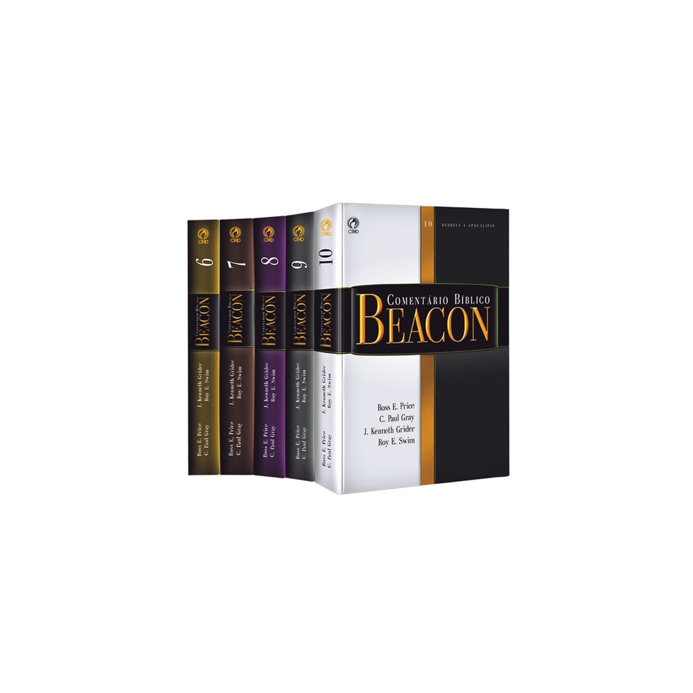 Box Comentário Bíblico Beacon | Novo Testamento 5 Volumes (capa dura)