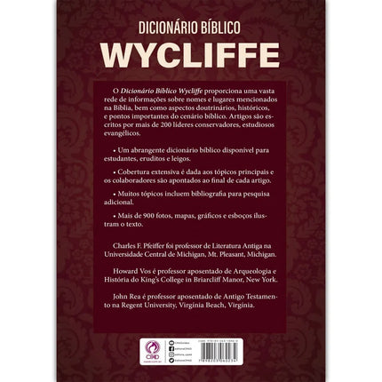 Dicionário Bíblico Wycliffe | Charles F Pfeiffer