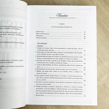 Historia dos Hebreus | Flavio Josefo