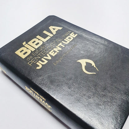 A Bíblia De Estudo Pentecostal Para Juventude | Letra Normal | ARC | Preto Luxo