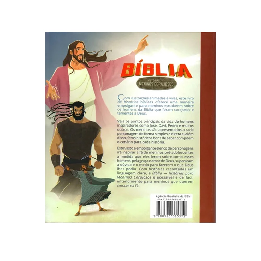 Bíblia - Historia Para Meninos Corajosos