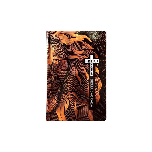 Bíblia Sagrada Jesus Freak | NVI | Leão Bronze