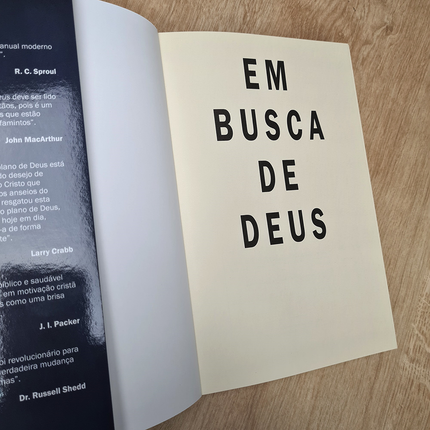 Em Busca de Deus | John Piper