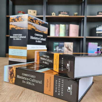 Box Comentário histórico-cultural da Bíblia (AT e NT)