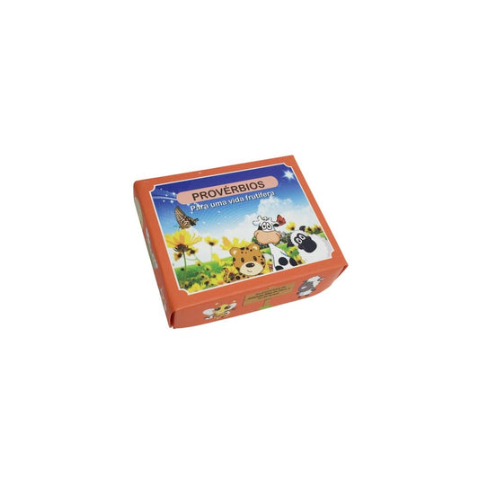 Caixinha de Versículos Diários | Provérbios | Laranja