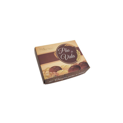 Caixinha de Versículos Diários | Pão de Vida | Trigo Marrom