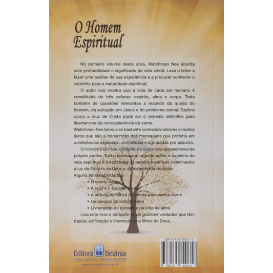 O Homem Espiritual | Watchman Nee | (Vol 1)