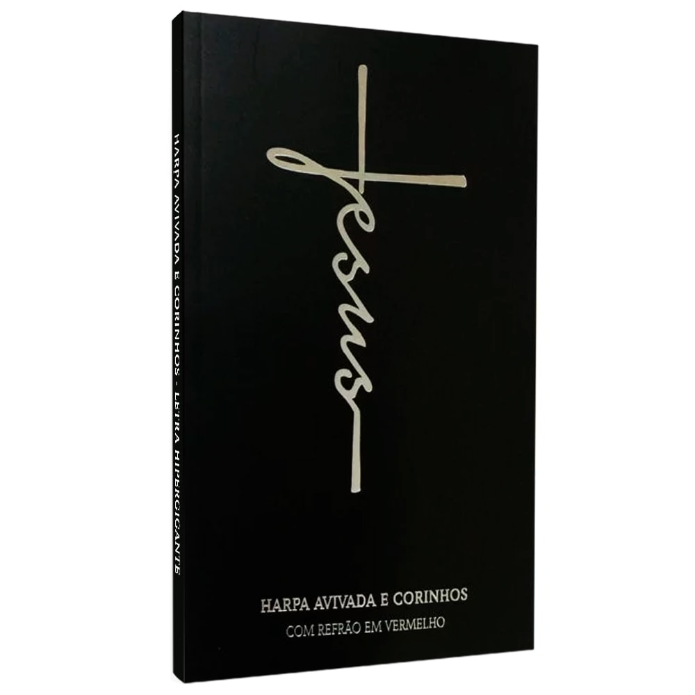 Harpa Avivada e Corinho Jesus Preta | Letra Hipergigante | Capa Dura